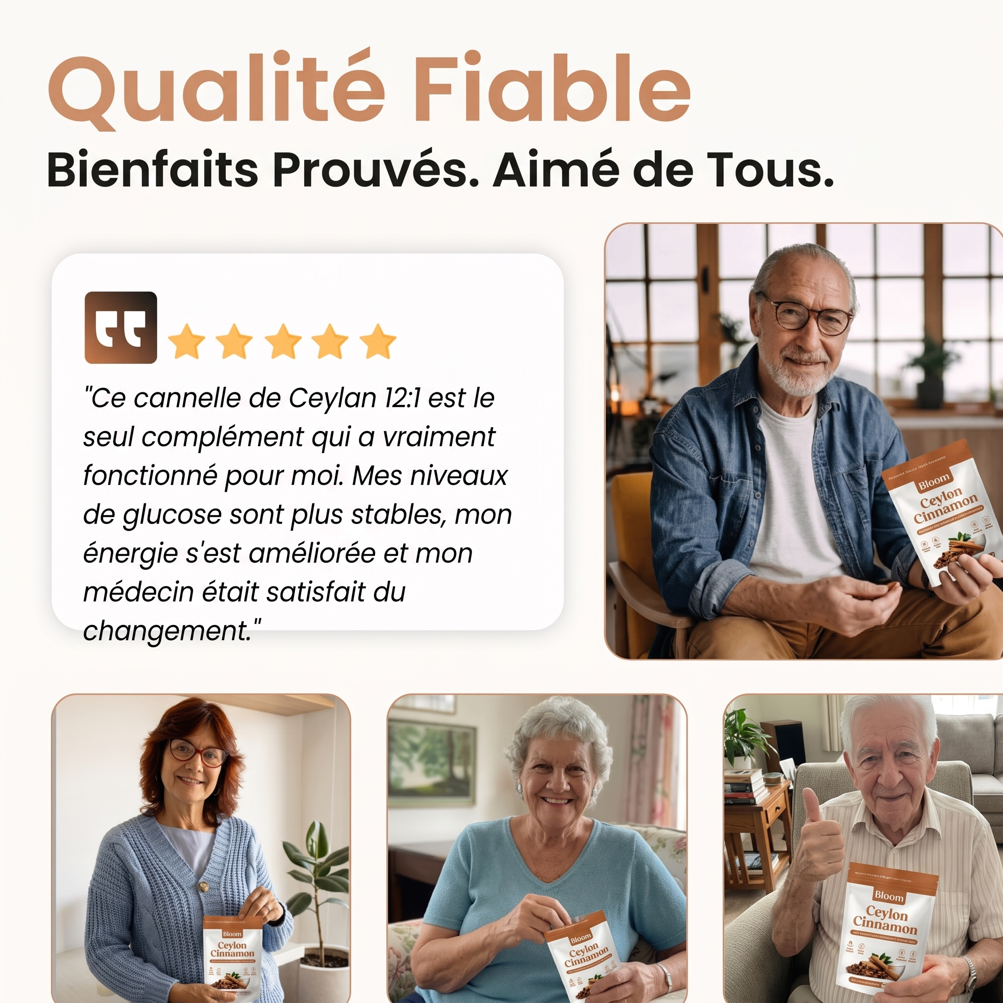 Cannelle de Ceylan – équivalent de 7 200 mg, avec huile TCM